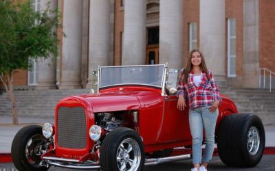Buckle Up, Buttercup it’s a HotRod thing! Senior portraits for @katie_1682